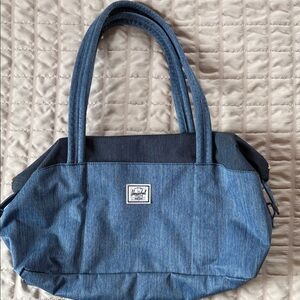 Herschel Supply Company Denim-Style Blue Tote Bag